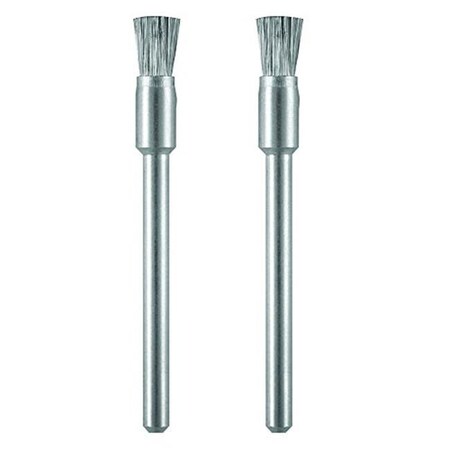 Designs-Done-Right Carbon Steel Brushes; Pack of 2 - 0.125 in. DE593797